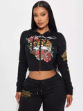 VARIANT_IMAGE::Tiger | Women's Graphic Zip Hoodie & Jogger Pants Set – Casual Streetwear Tracksuit