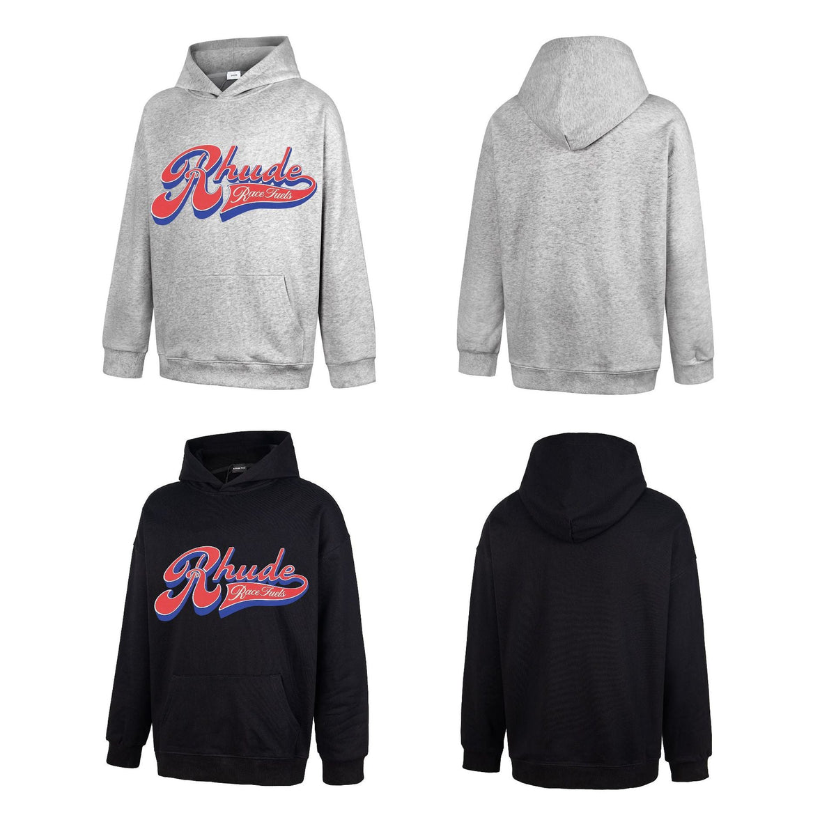 GMABCD Unisex Embroidered and Printed Graphic Hoodie – Casual Pullover