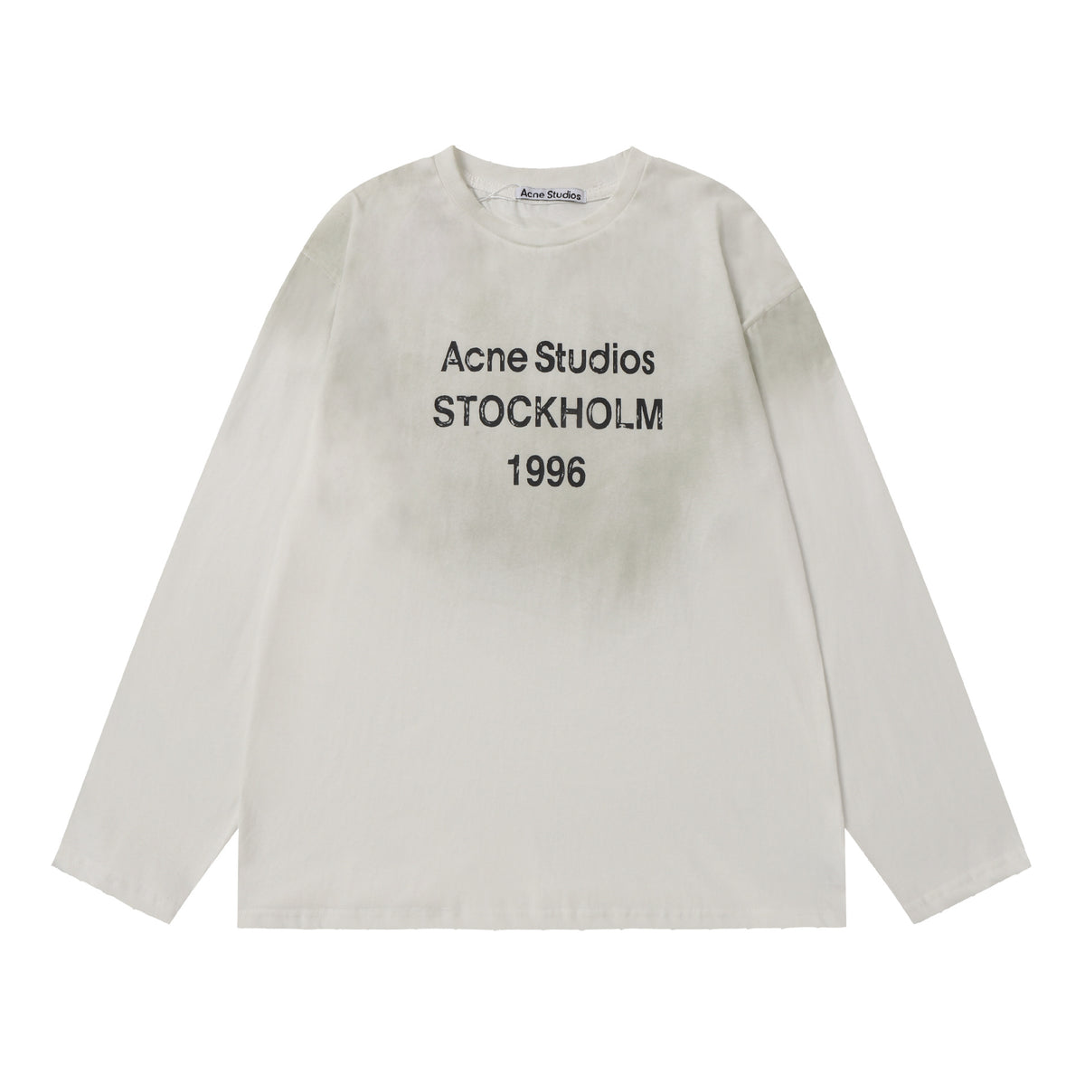 VARIANT_IMAGE::AC10 White | Vintage graphic long-sleeve T-shirt