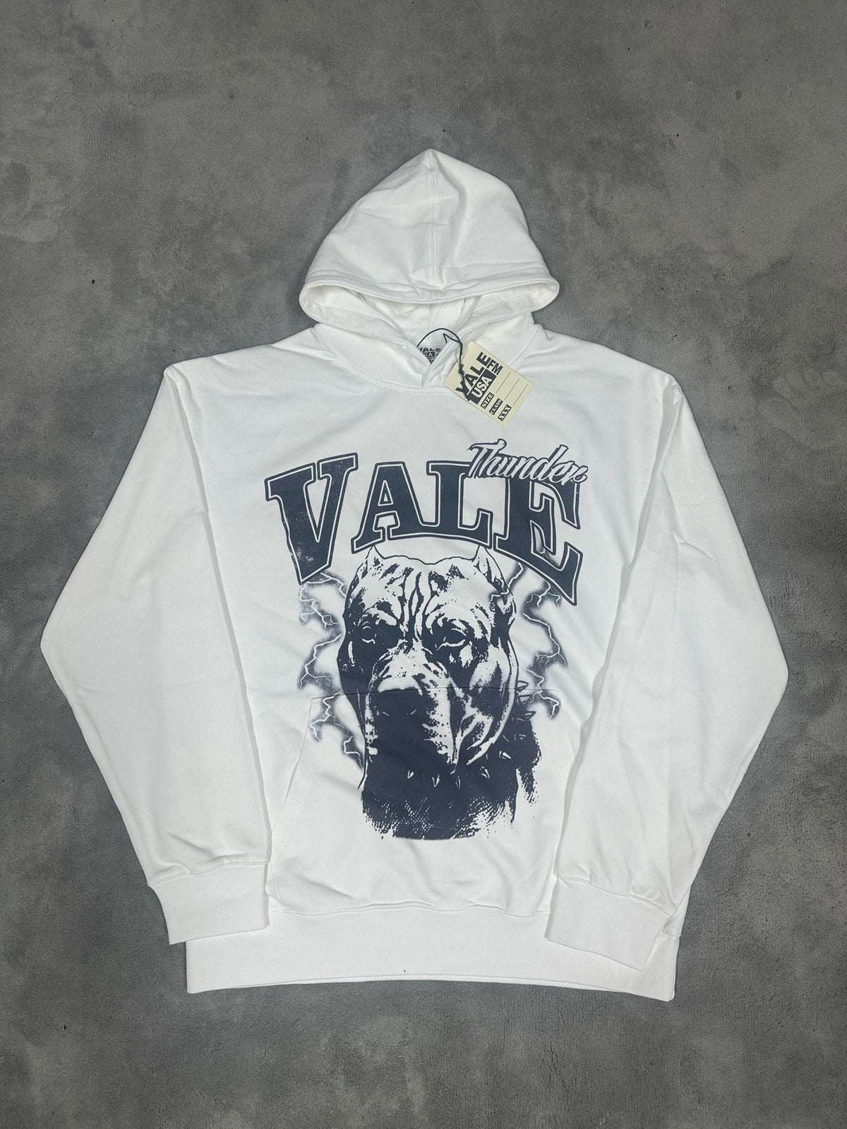 GMABCD Unisex Graphic Print Pullover Hoodie – Relaxed Terry Streetwear