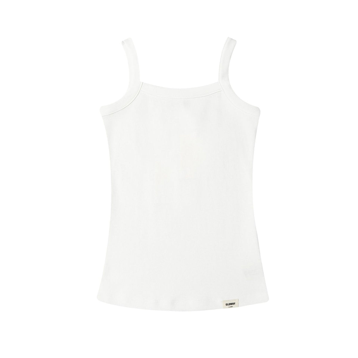 VARIANT_IMAGE::White Camisole Tank | Women's cotton loungewear