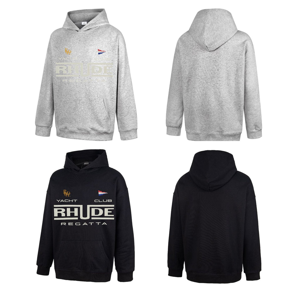 GMABCD Unisex Embroidered and Printed Graphic Hoodie – Casual Pullover