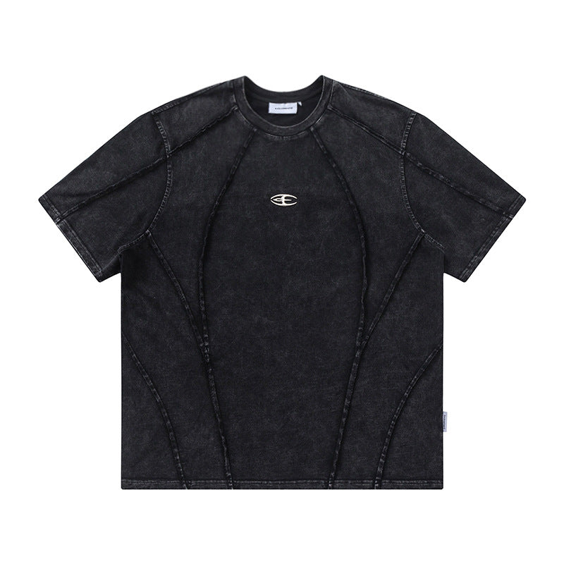 VARIANT_IMAGE::Black 26153 | Heavyweight washed raw-edge T-shirt