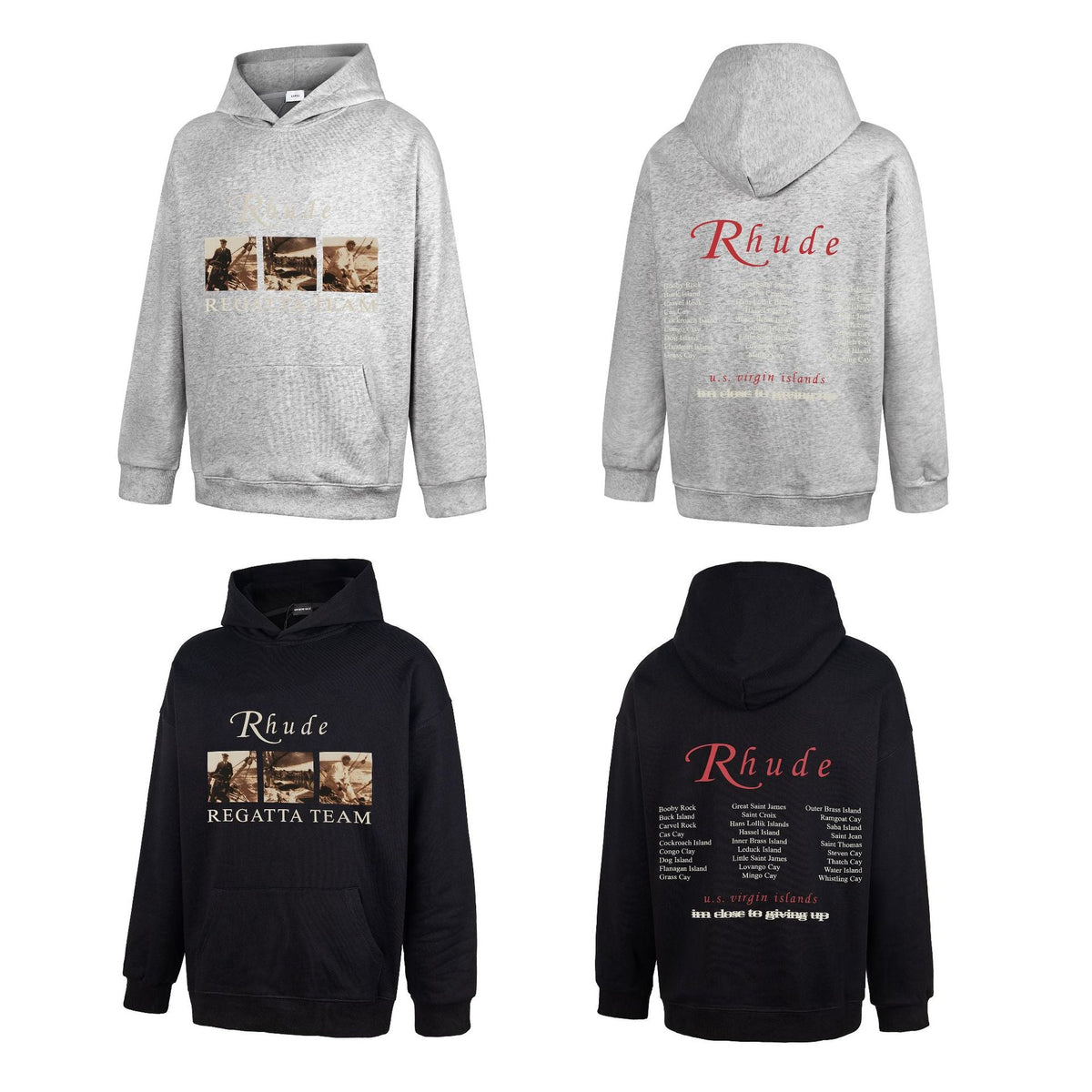 GMABCD Unisex Embroidered and Printed Graphic Hoodie – Casual Pullover