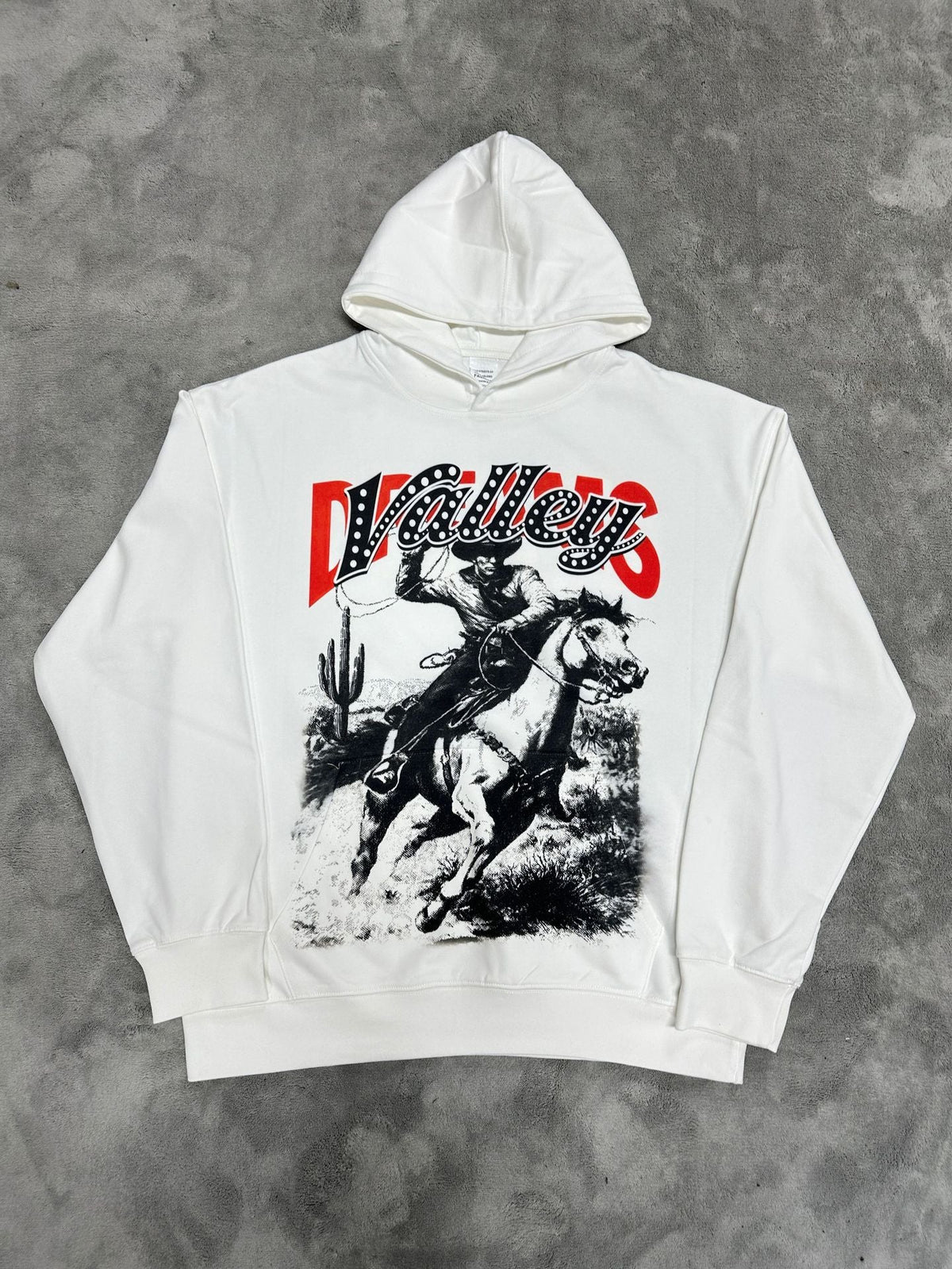 GMABCD Unisex Graphic Print Pullover Hoodie – Relaxed Terry Streetwear