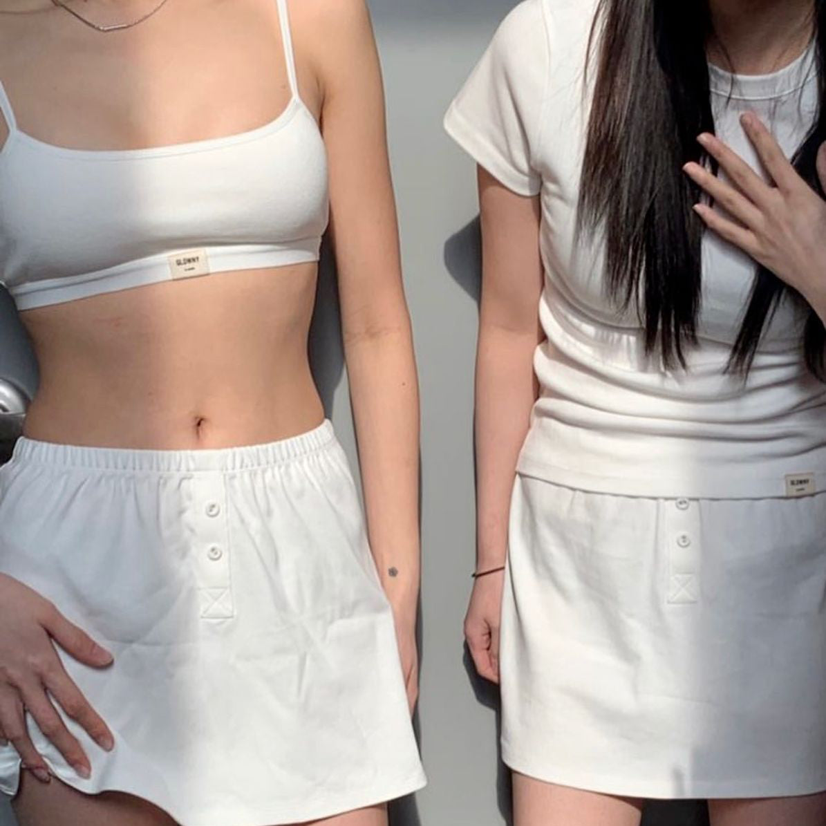 Women's embroidered cotton loungewear image 1