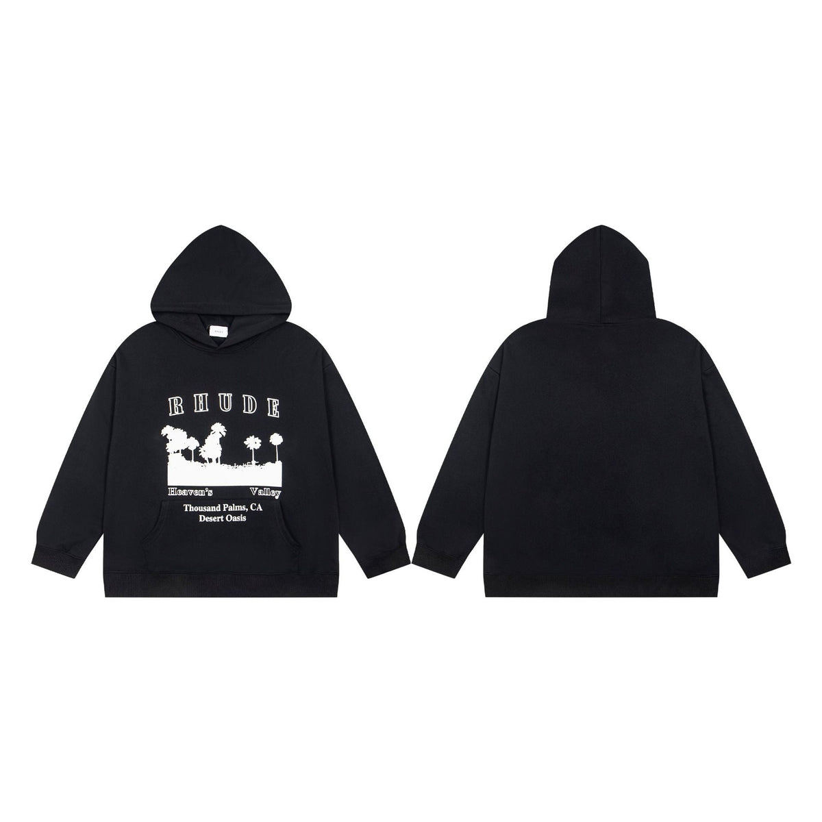 GMABCD Unisex Embroidered and Printed Graphic Hoodie – Casual Pullover