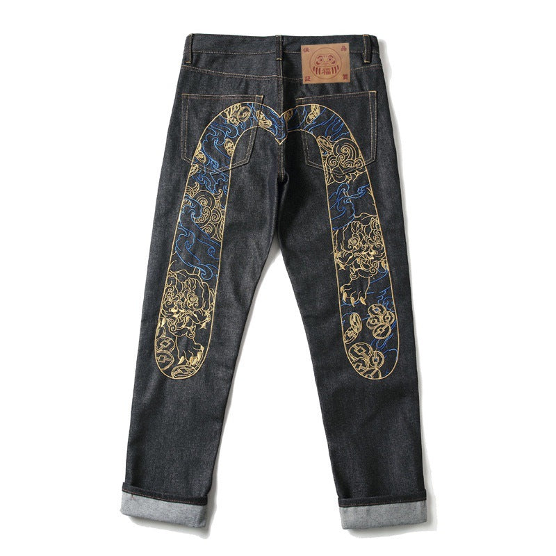 GMABCD Unisex Graphic Denim Jeans – Casual Streetwear Pants Collection
