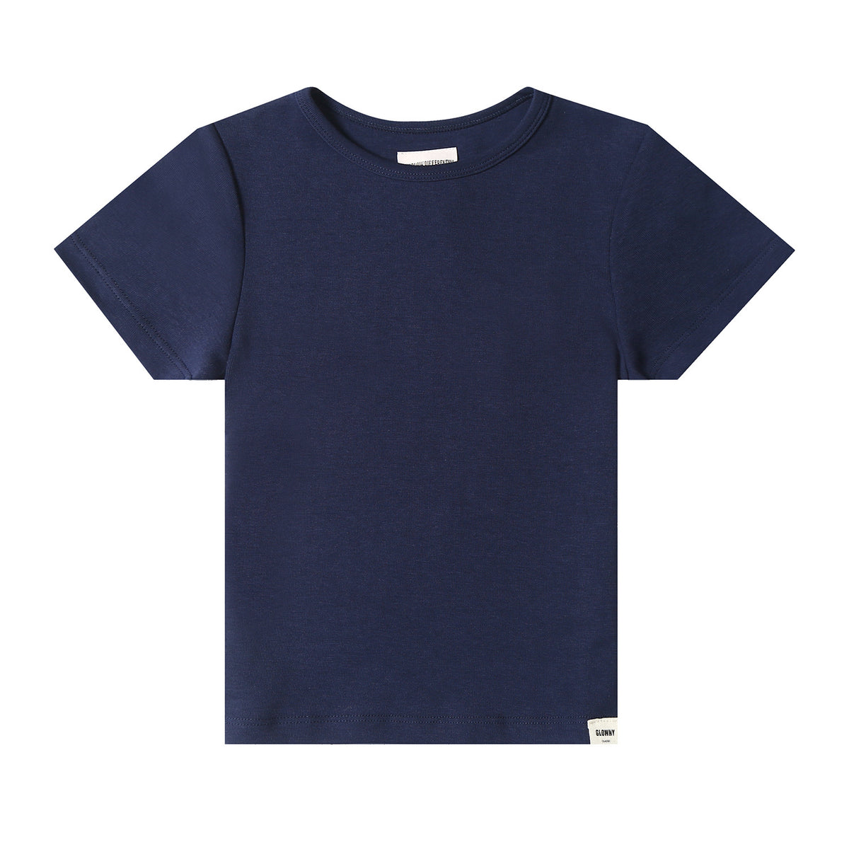 VARIANT_IMAGE::Navy Short-Sleeve Top | Women's cotton loungewear