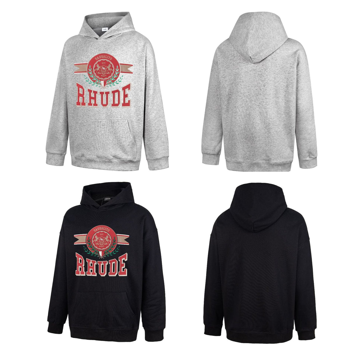 GMABCD Unisex Embroidered and Printed Graphic Hoodie – Casual Pullover
