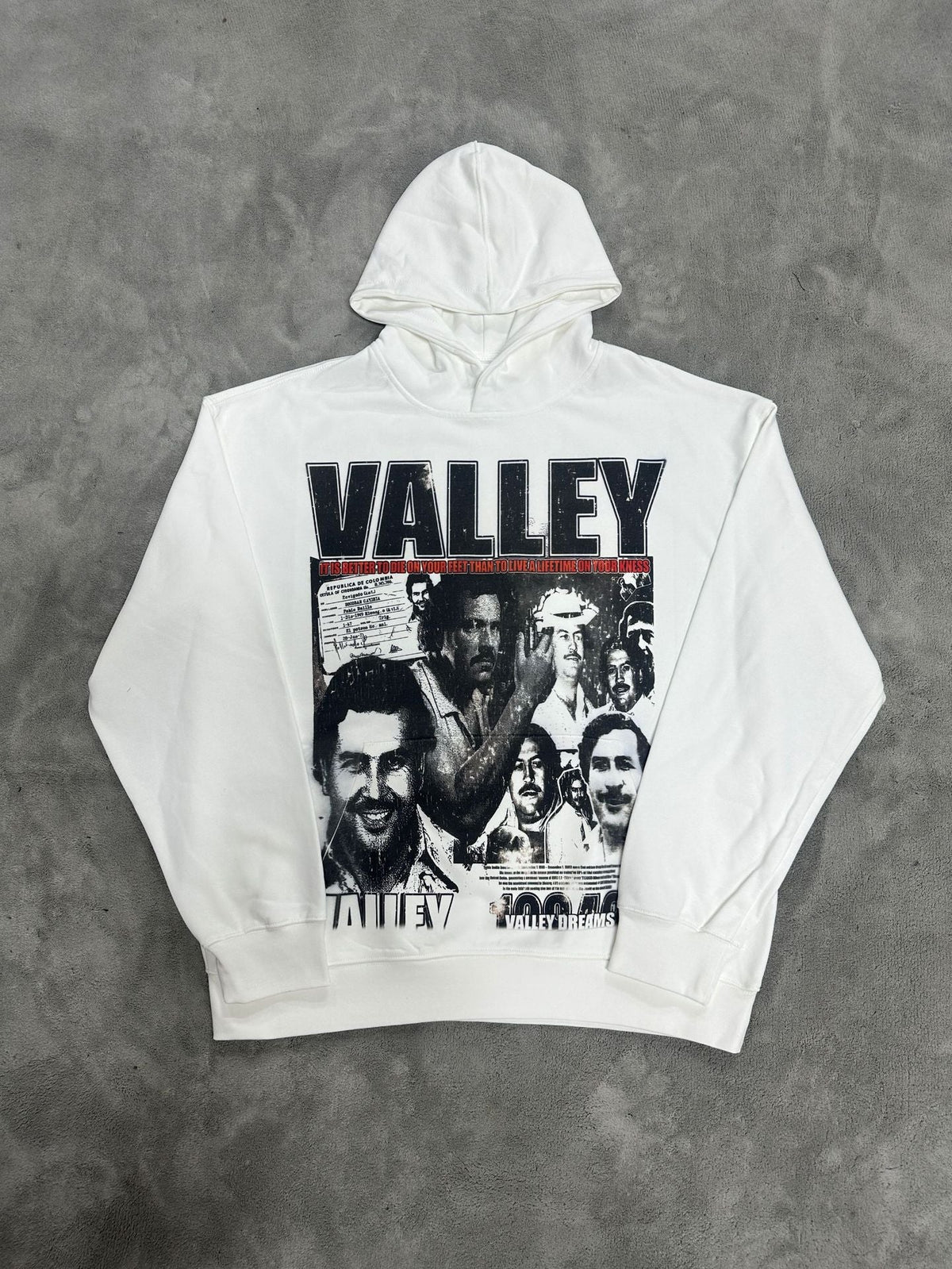 GMABCD Unisex Graphic Print Pullover Hoodie – Relaxed Terry Streetwear