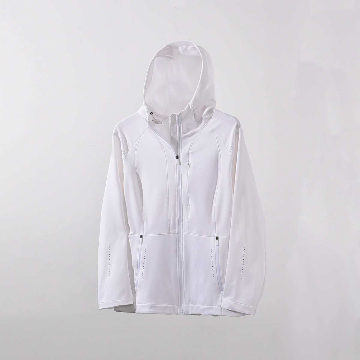VARIANT_IMAGE::Cream White | Women's hooded sports jacket