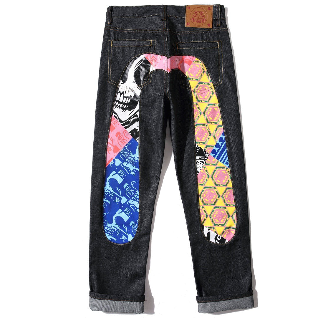 GMABCD Unisex Graphic Denim Jeans – Casual Streetwear Pants Collection