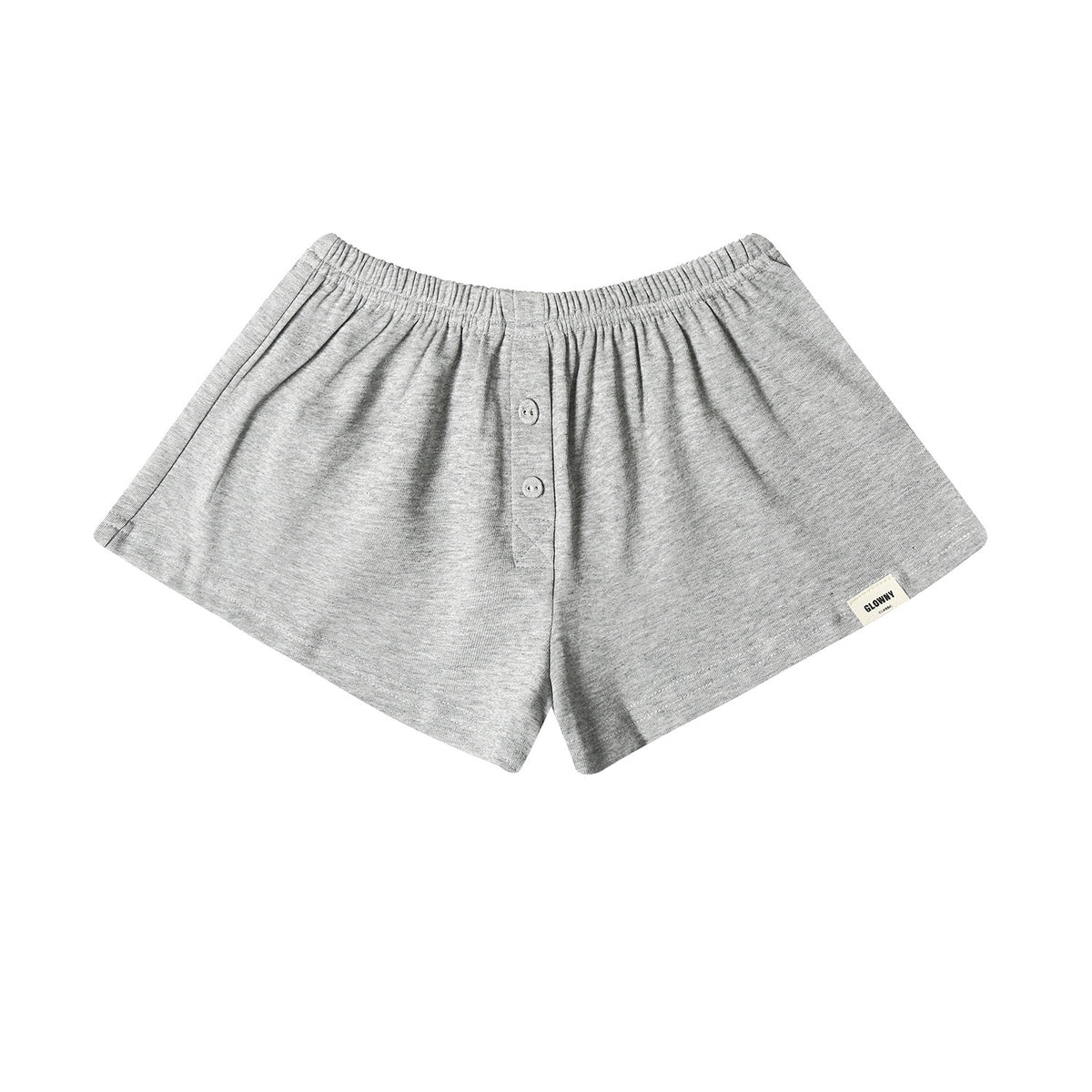 VARIANT_IMAGE::Gray Lounge Shorts | Women's cotton loungewear