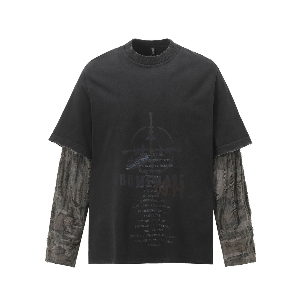 VARIANT_IMAGE::Black W157 | Washed long-sleeve T-shirt