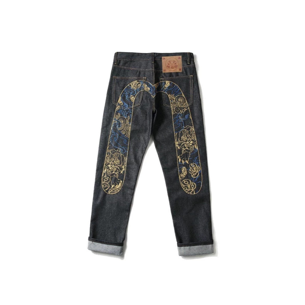 GMABCD Unisex Graphic Denim Jeans – Casual Streetwear Pants Collection
