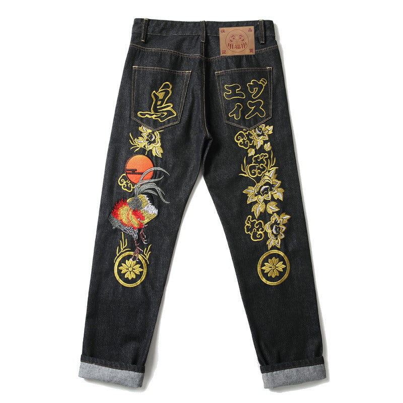 GMABCD Unisex Graphic Denim Jeans – Casual Streetwear Pants Collection