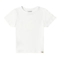 VARIANT_IMAGE::White Short-Sleeve Top | Women's cotton loungewear