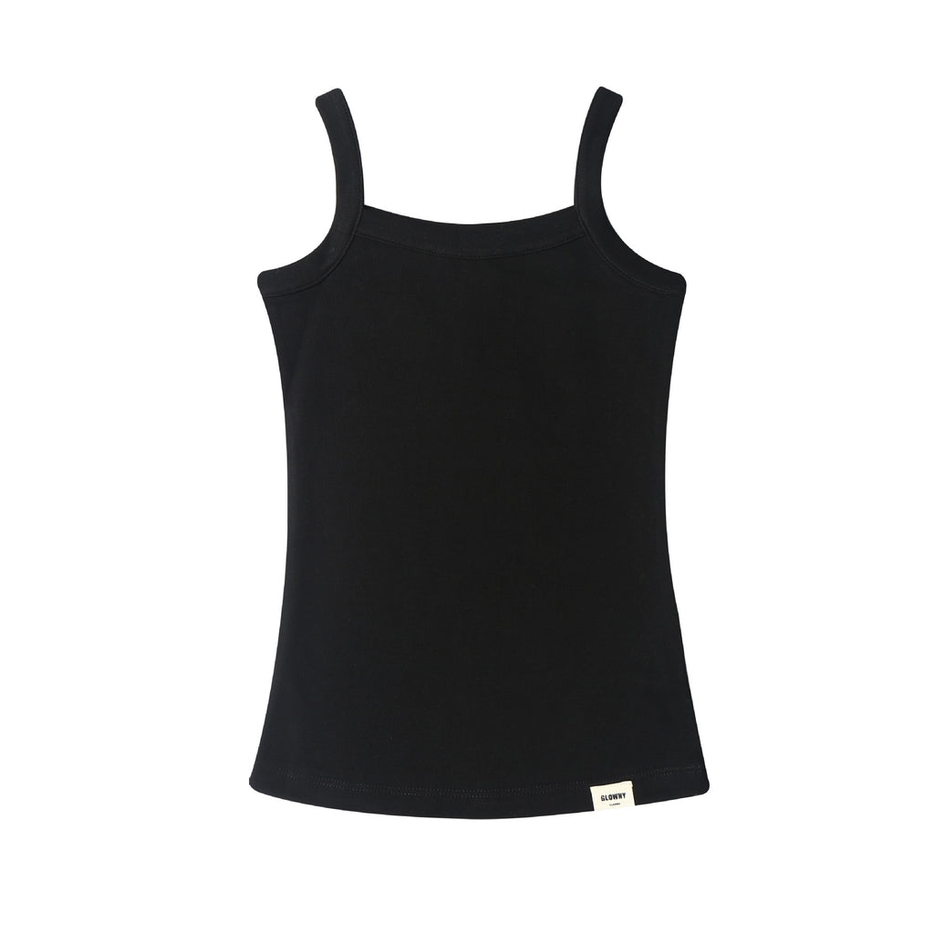 VARIANT_IMAGE::Black Camisole Tank | Women's cotton loungewear