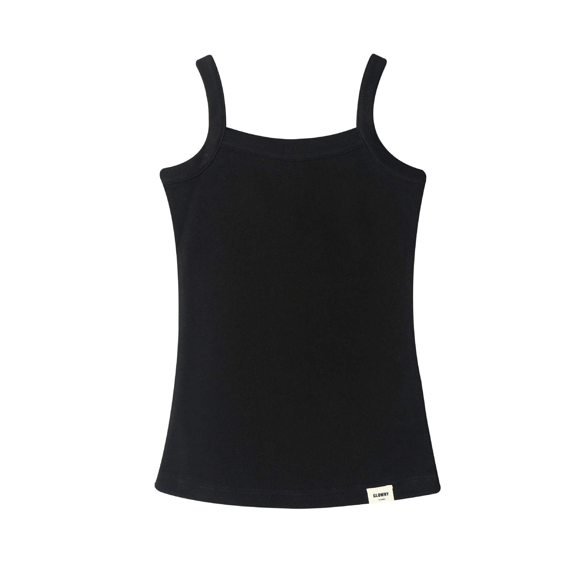 VARIANT_IMAGE::Black Camisole Tank | Women's cotton loungewear