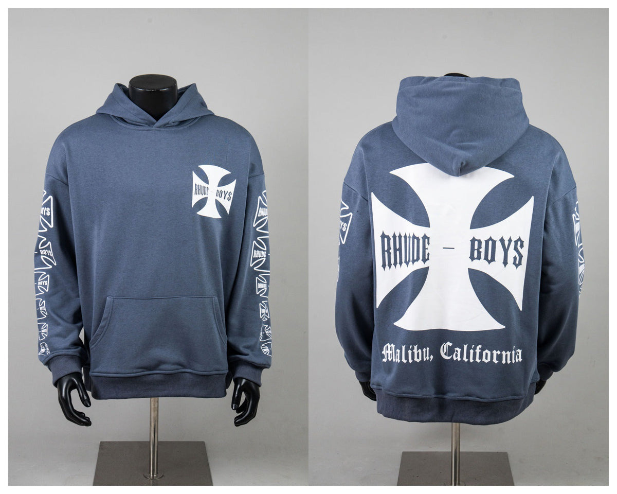 GMABCD Unisex Embroidered and Printed Graphic Hoodie – Casual Pullover
