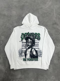 GMABCD Unisex Graphic Print Pullover Hoodie – Relaxed Terry Streetwear
