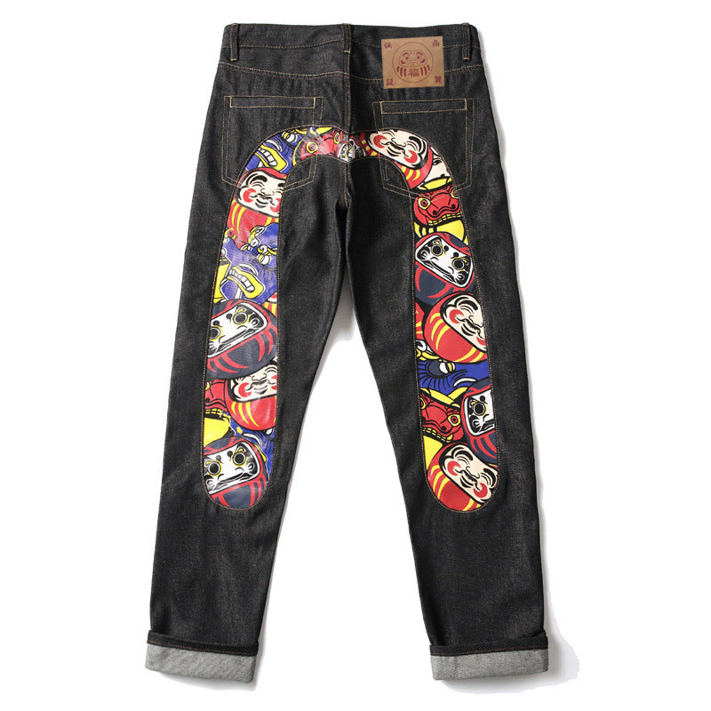 GMABCD Unisex Graphic Denim Jeans – Casual Streetwear Pants Collection