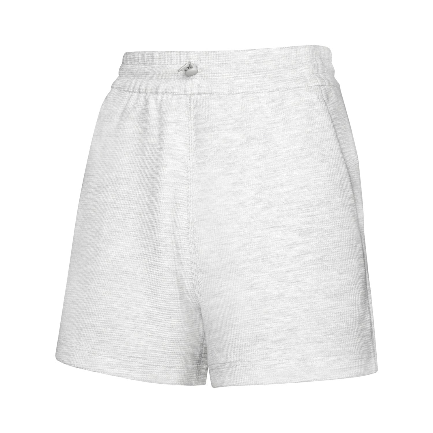 Women's waffle-knit loose yoga shorts image 3