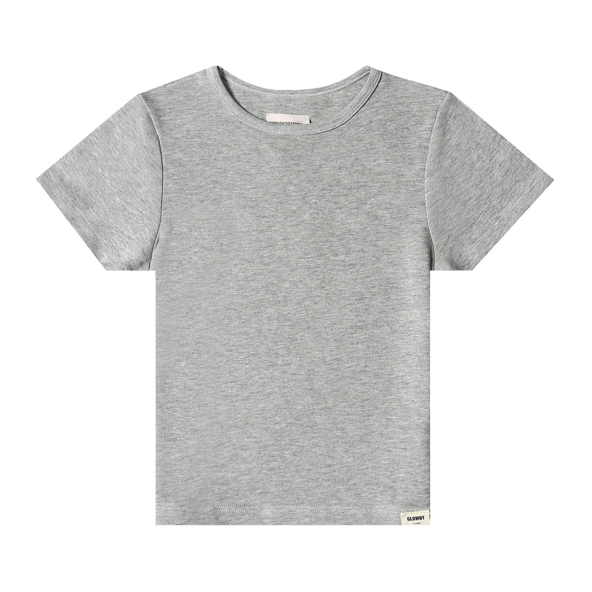 VARIANT_IMAGE::Gray Short-Sleeve Top | Women's cotton loungewear