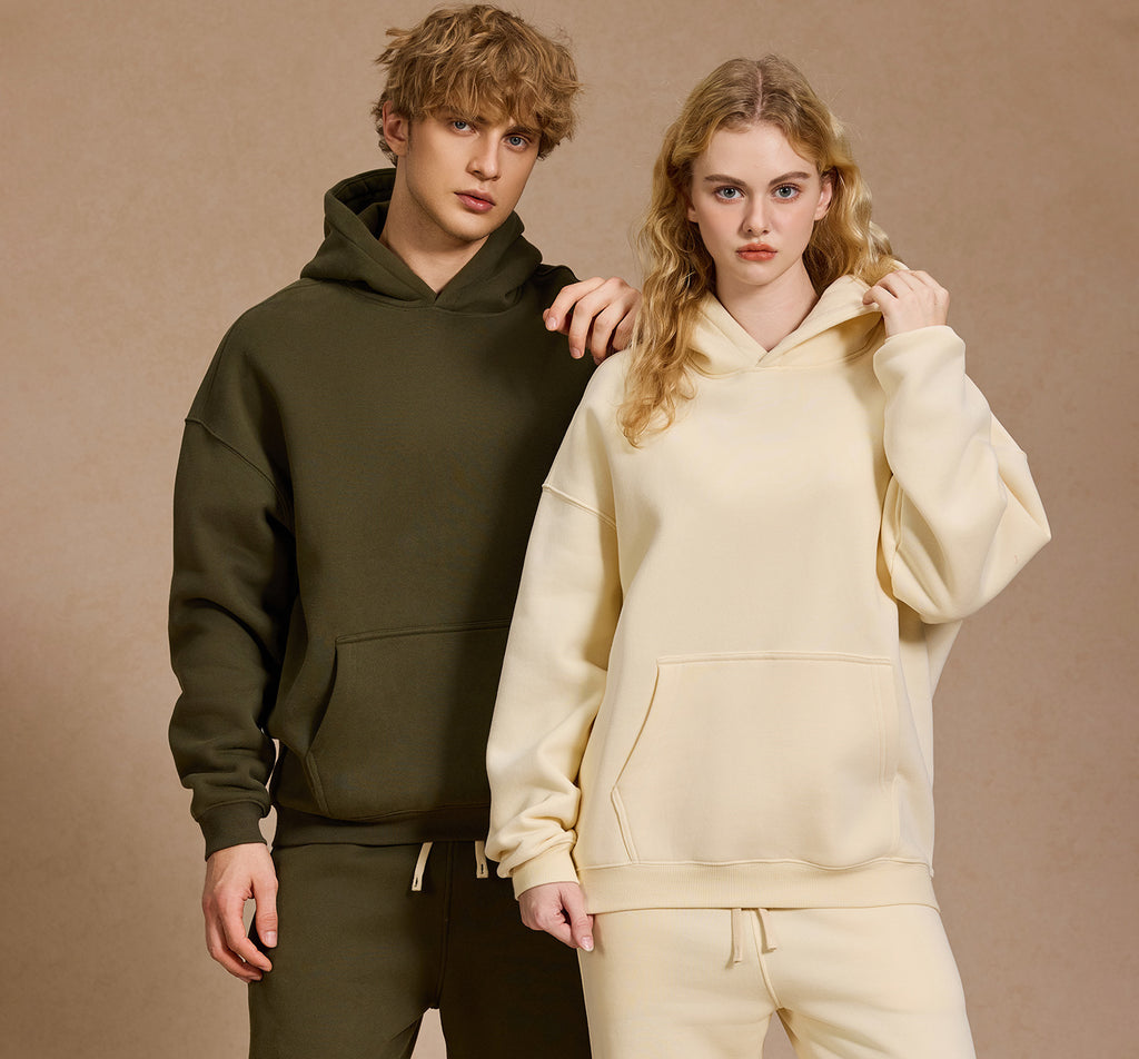 GMabcd heavyweight fleece hoodie product detail 10